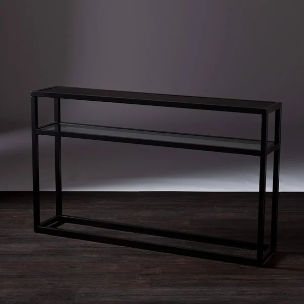 Holly & Martin Baldrick Console Table, Matte Black