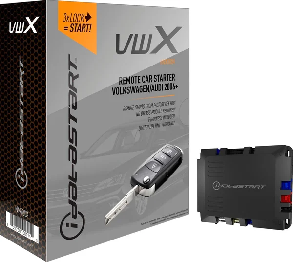 iDatastart Remote Starter Kit for Select 2006-2016 Volkswagen and Audi
