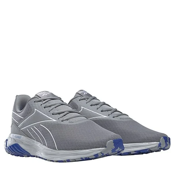 Reebok Men's Liquifect 180 2 Running Shoes in Pure Grey 4/Ftwr White/Court Blue Size 10.5 - Running - Walking Shoes