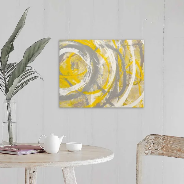 Yellow Aura, Canvas Wall Art, 20x16, Great Big Canvas