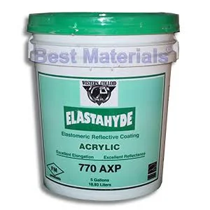 Elastahyde 770 White Elastomeric Acrylic Roof Base Coat 5G - from Western Colloid