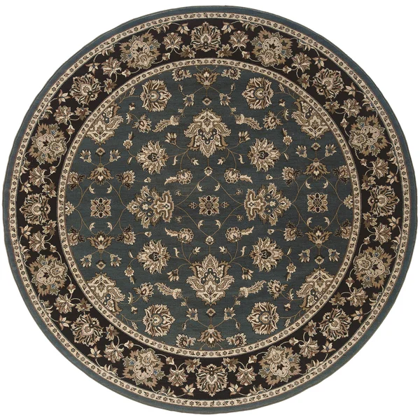 Oriental Weavers Ariana 623H3 Blue Area Rug 8& Round
