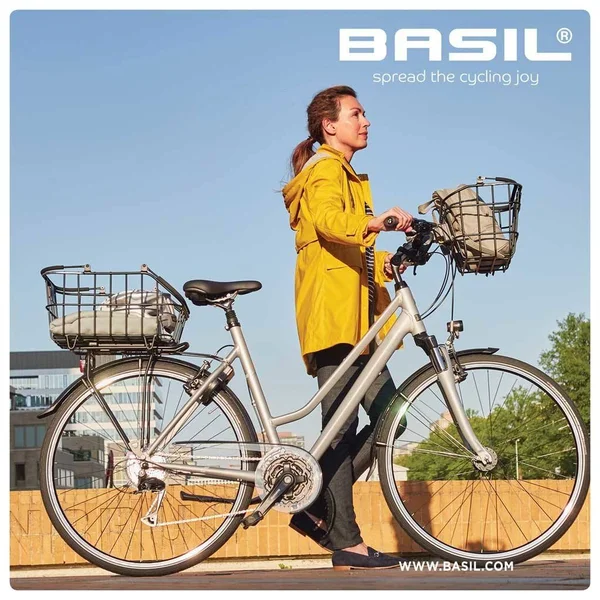 Basil Cento Alu MIK Rear Basket ()