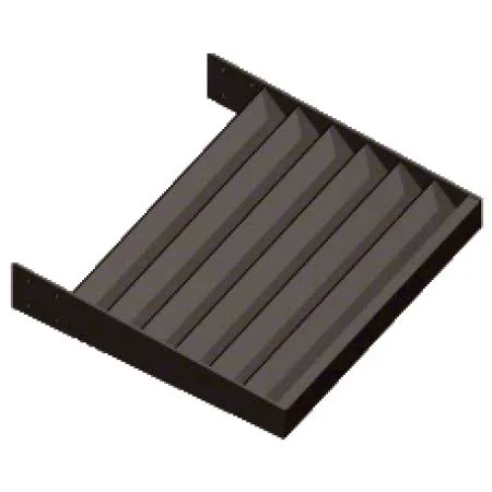 CRL AXF134X18DU Dark Bronze 1-3/4x22 x 1/8x22 Flat Bar Blade Extrusion - 146x22 Length