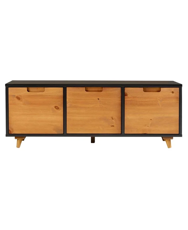 Walker Edison Storage Bench - Brown
