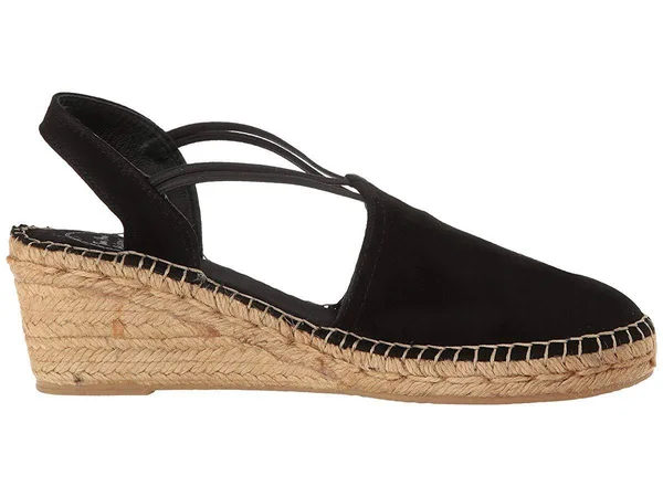 Toni Pons Tremp (Black Suede) Women's Shoes