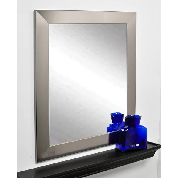 BrandtWorks Silver Framed Entry Way Wall Mirror