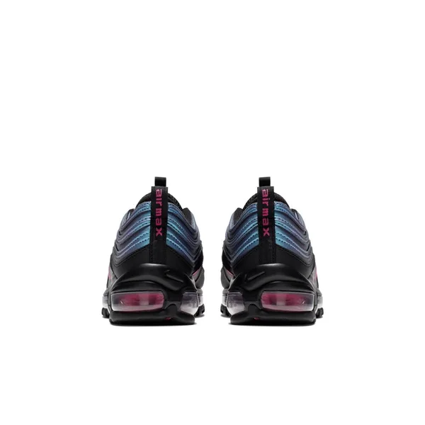 Nike Air Max 97 Shoes Black/Laser Fuchsia Size 4.5