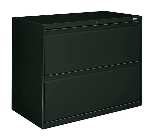 HON 882LS 800 Series 36-Inch by 19-1/4-Inch 2-Drawer Lateral File - Charcoal