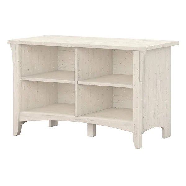 Bush Furniture Salinas Shoe Storage Bench - Antique White