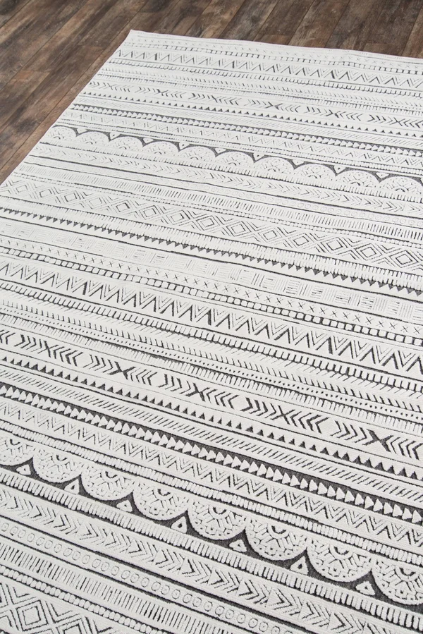 Momeni Covington COV-3 3&11x22 x 5&7x22 Ivory Area Rug