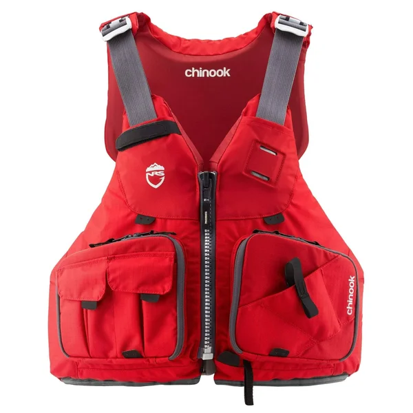 NRS - Chinook Fishing PFD L-XL - Red