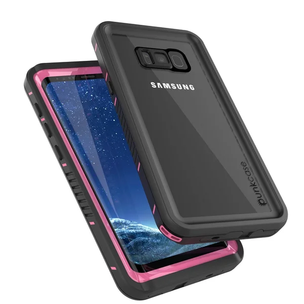 Punkcase Galaxy S8 Waterproof Case - Punkcase Extreme Series Slim Fit IP68 Certified Shockproof Snowproof Dirproof Armor Cover W