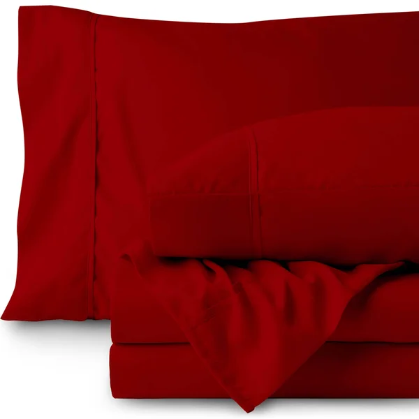 Bare Home Coverlet Set + Microfiber Sheet Set - Diamond Stitched Lightweight Bedspread - Ultra-Soft Microfiber Sheet Set