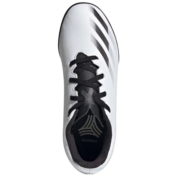 Adidas x Ghosted.4 TF Junior FW6801 Football Boots Grey White