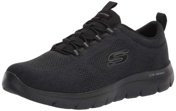 Men's Skechers Summits Louvin Sneaker, Size: 8.5, Black