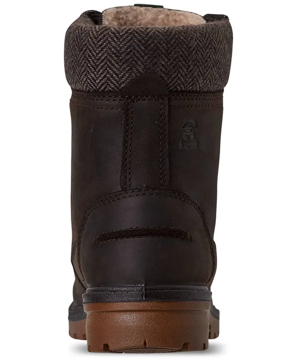 Kamik Women's Rogue Winter Boots Dark Brown 8
