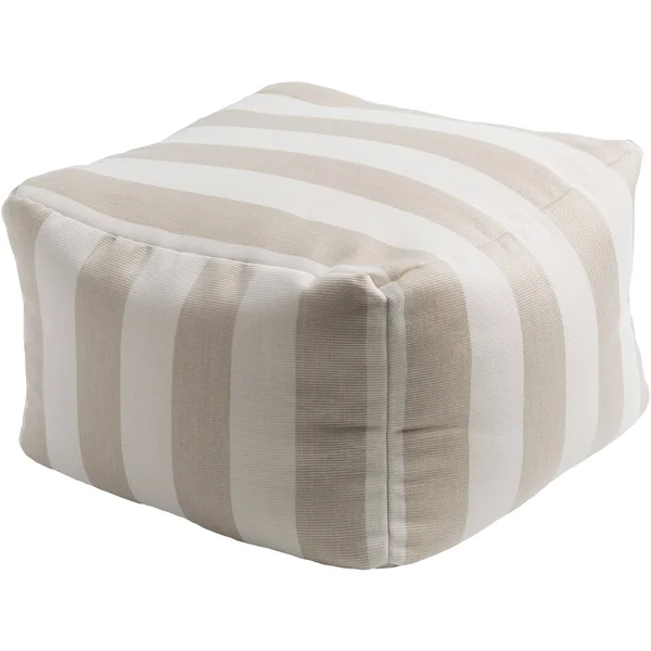 Surya Finn Cube Pouf
