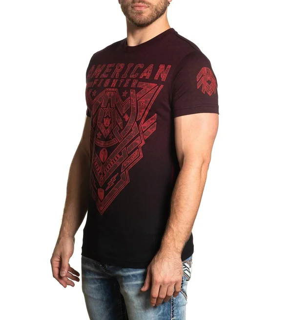 American Fighter Kendleton T-Shirt - Red/Black XX-Large - Men's