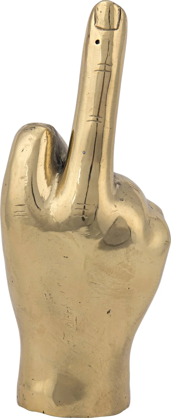 Noir The Finger - Brass