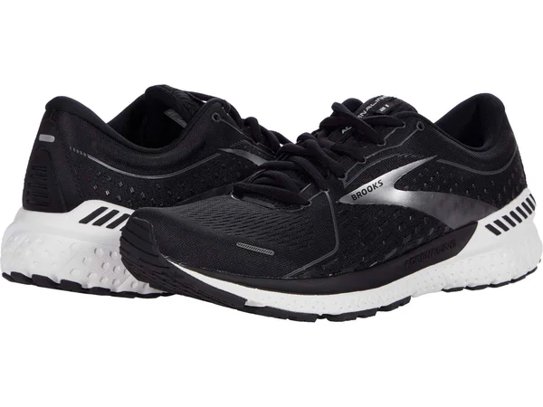 Brooks Men's Adrenaline GTS 21 Running Shoes, Black