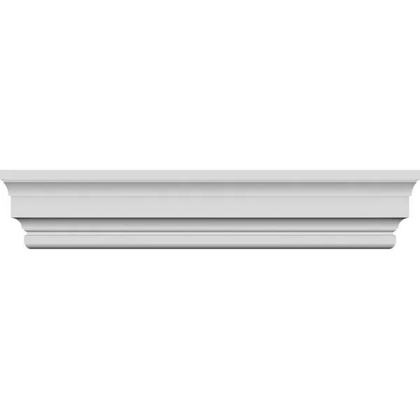 Ekena Millwork CRH07X93ST 93x22 Bottom Width x 96 3/4x22 Top Width x 7 1/8x22H x 5/8x22P Stockport Crosshead