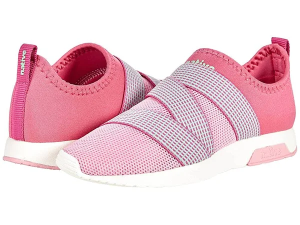 Native Shoes Phoenix Child in Dazzle Pink/Princess Pink/Shell White - Vegan, Eva
