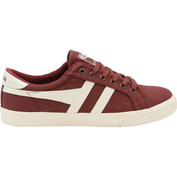 Gola Men's Tennis Mark Cox Sneakers, 10, Burgundy/Off White