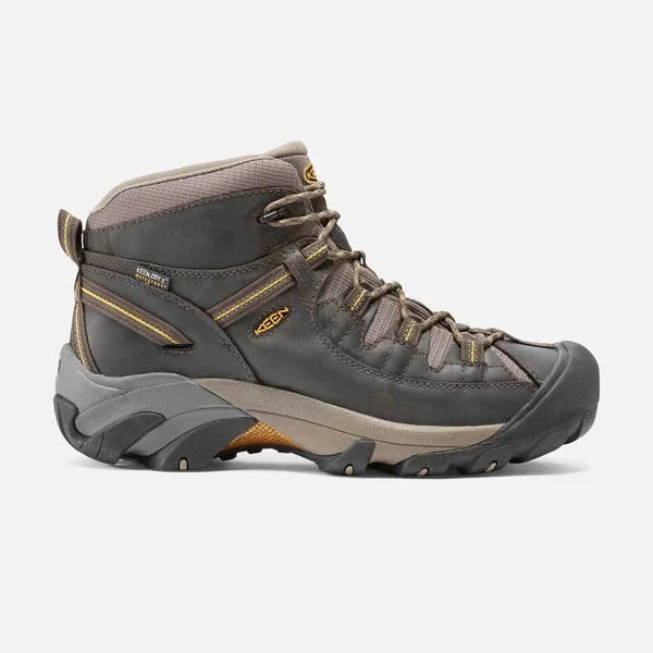 Keen Men's Targhee II Mid Waterproof Hiking Boots - Brown, 7.5