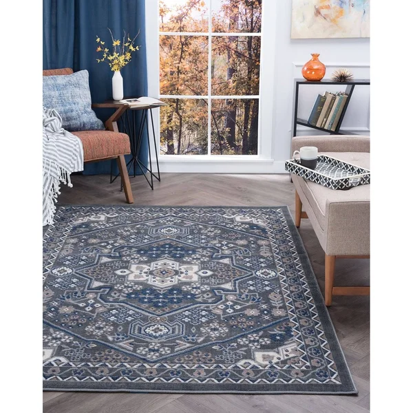 Alise Rugs Hamilton Traditional Oriental Runner Rug