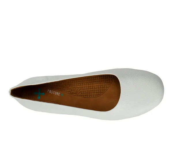 Baretraps Women's Bare Traps Prim Ballet Flat - Size: 8.5, White