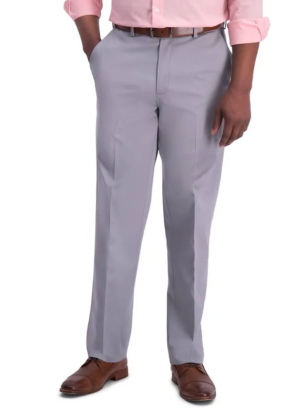 Haggar Flat Front Premium Stretch Khaki