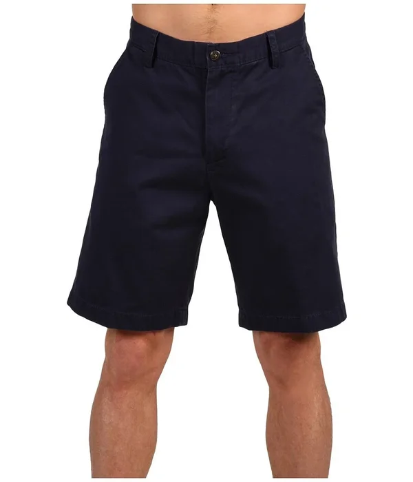 Nautica Men's Twill Flat Front Short True Navy - 34