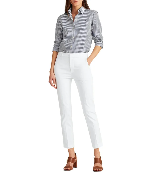 Lauren Ralph Lauren Slim Leg Pants 3735001 - 16, Lauren Navy