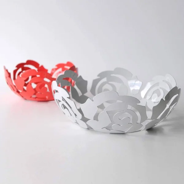 Alessi - La Rosa Fruit Bowl - Red