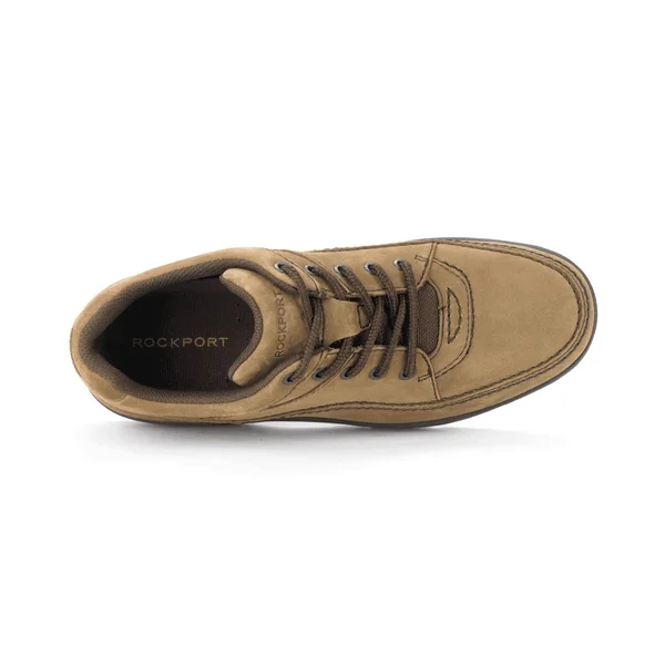 Rockport World Tour Classic Walking Shoes, Men's, Chocolate Nubuck, Size: 6