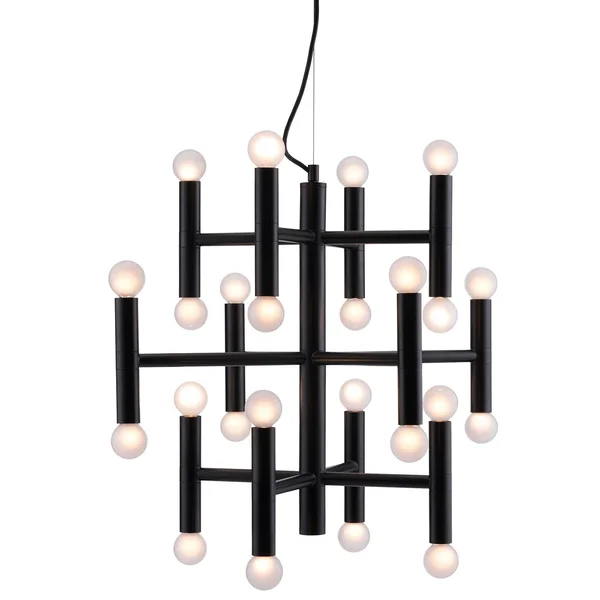 Zuo Modern 56061 Alton Ceiling Lamp Black