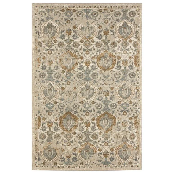 Karastan 5&3x22 x 7&10x22 Camel Touchstone Boyne Area Rug