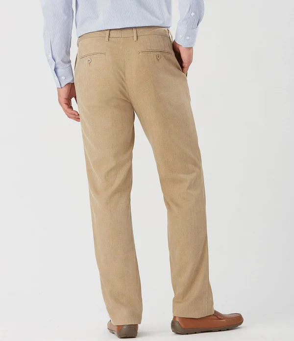Tommy Bahama Havana Herringbone Flat-Front Pants - 30 32