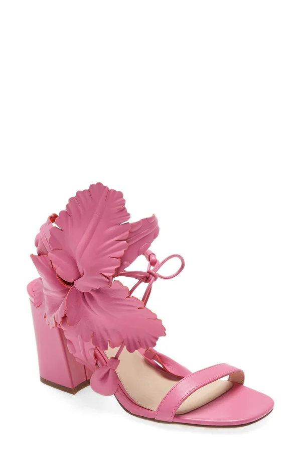 Women's Cecelia New York Hibiscus Sandal, Size 6 M - Pink