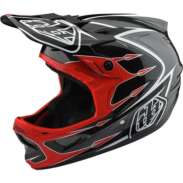 Troy Lee Designs D3 Composite Helmet Corona Red, M
