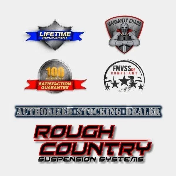 Rough Country 70728BL 8x22 Cree LED Light Bars - Pair - Black Series