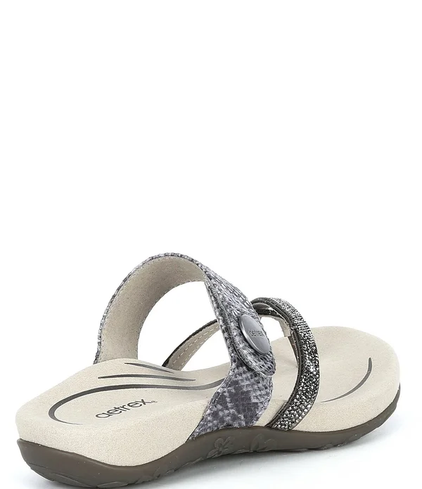 Aetrex Izzy Pewter Sparkle Women's Petwer - 40
