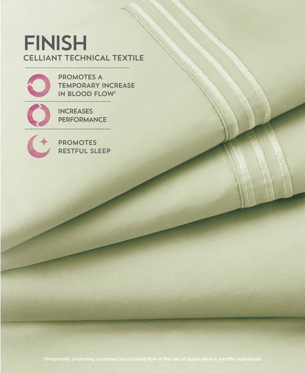 PureCare Premium Celliant Sheet Set King, Dove Grey