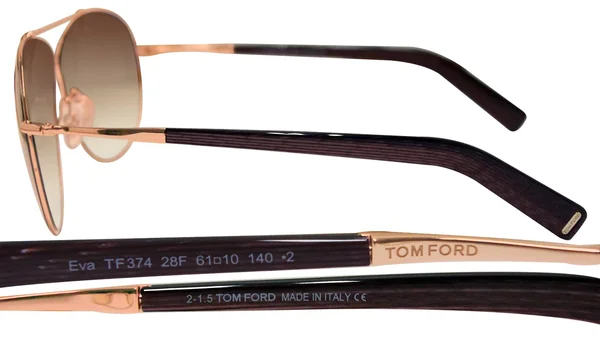 Tom Ford Eva Shiny Gold, Brown Gradient Sunglasses Tf374 28F