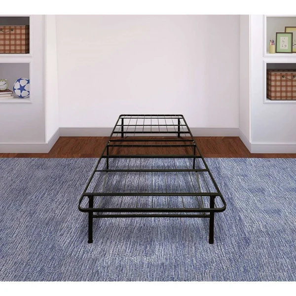 Twin XL Size Heavy Duty Metal Platform Bed Frame - BPMNTXLBF1526891, 13.8 x 13.8 x 22.8 inches