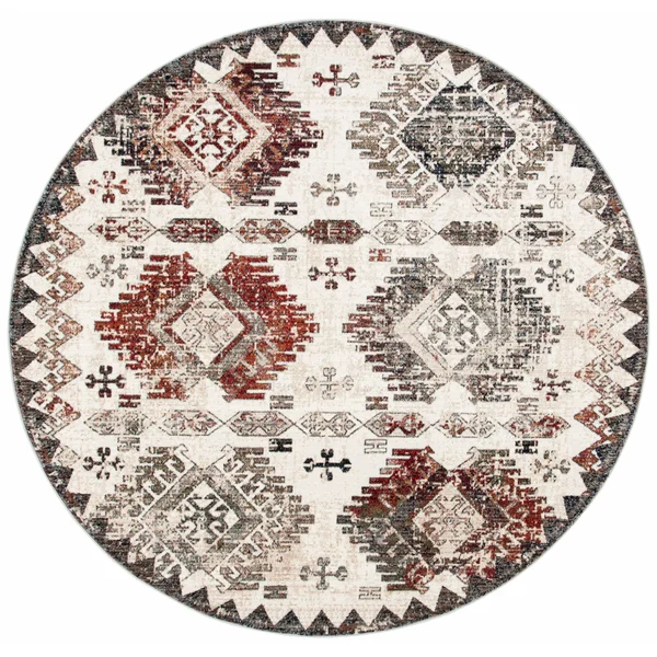 Safavieh Clearance Herat HRT319A Cream Rug, 6&7x22x6&7x22 - Square