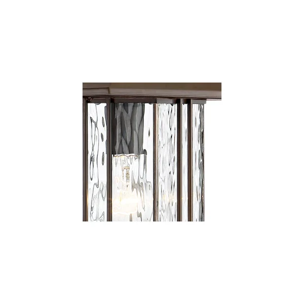 Deaver 15 1/4x22 High Bronze Motion Sensor Outdoor Wall Light