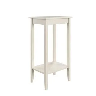 Avenue Greene Raphael Tall End Table (White)