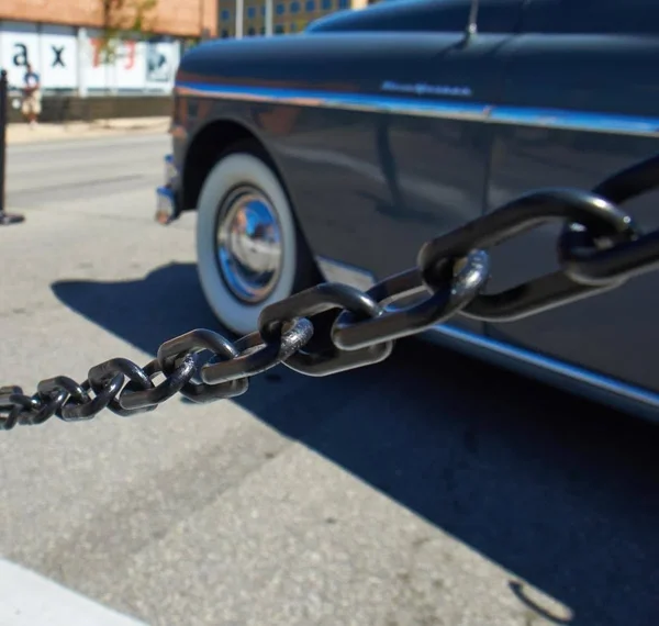 Mr. Chain 51003-500 500ft of 2in Heavy Duty Black Plastic Chain